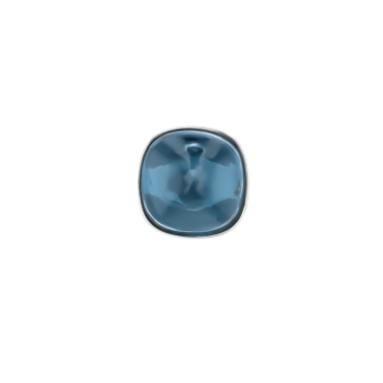 Drops 18K White Gold and London Blue Topaz Earrings