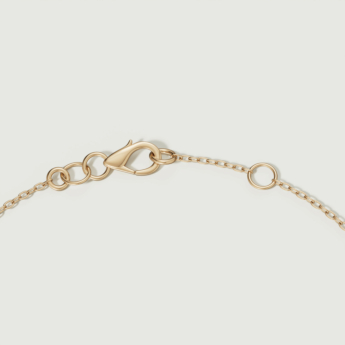 Love by Damas 18k Yellow Gold Diamond and Mother of Pearl Heart Bracelet