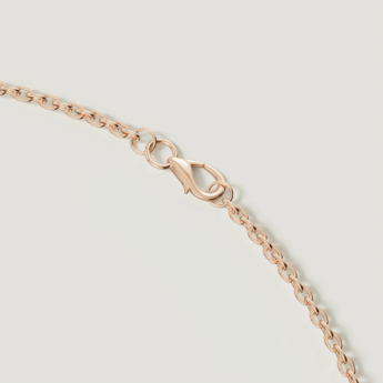 Love by Damas 18k Rose Gold Ruby Heart  Necklace