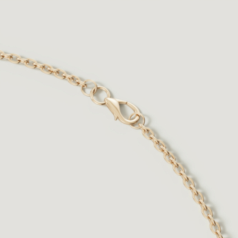 Love by Damas 18k Yellow Gold Diamond Heart Necklace