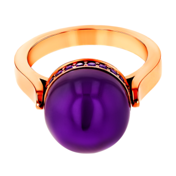 خاتم دوم النفيس مع حجر الجمشت