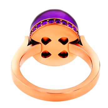 خاتم دوم النفيس مع حجر الجمشت