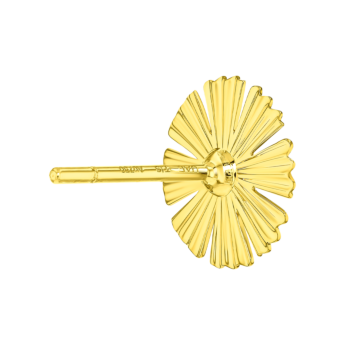 Farfasha Sunkiss أقراط صغيرة مرصعة بالألماس من الذهب الأصفر عيار 18 قيراطًا