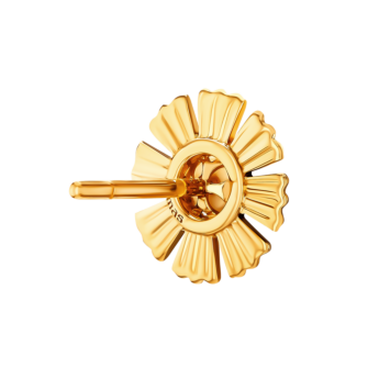 Farfasha Sunkiss Yellow Gold Earrings with Pearl and Diamond