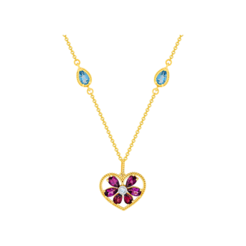 Farfasha Frou Frou Heart Necklace