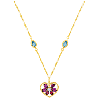 Farfasha Frou Frou Heart Necklace