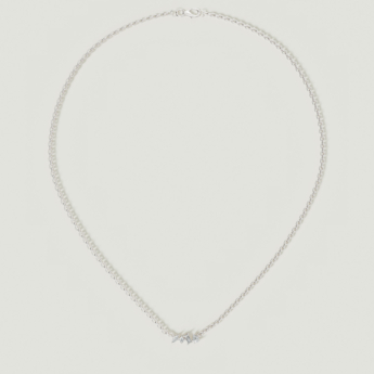 Fireworks Sparkles 18k White Gold Diamond Necklace