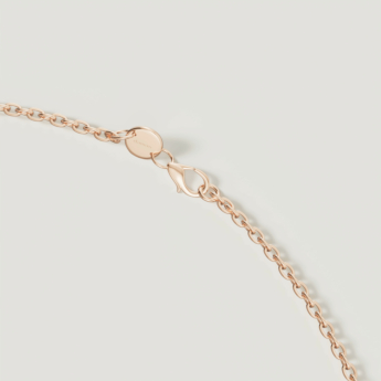 قلادة فايروركس سباركس من الذهب الوردي عيار 18 قيراط على شكل Y مرصعة بالألماس وأحجار كريمة ملونة