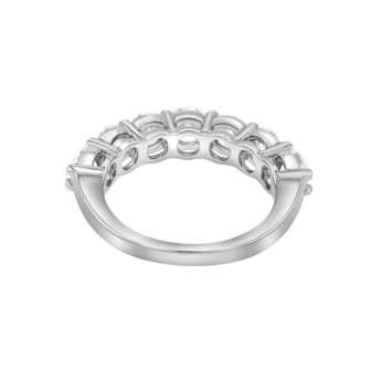 Gaia Eternity 2.45 Carat Lab-Grown Diamond Half Band 18K White Gold