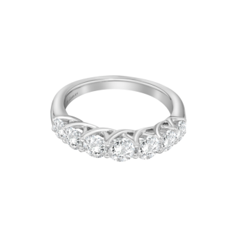 Gaia Eternity 1.4 Carat Lab-Grown Diamond Half Band 18K White Gold