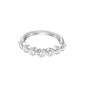 Gaia Eternity 1.4 Carat Lab-Grown Diamond Half Band 18K White Gold