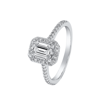Gaia Revelation 18k White Gold Diamond Ring