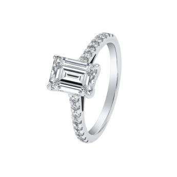 Gaia Revelation 18k White Gold Diamond Ring
