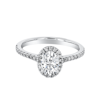 Gaia Revelation 18k White Gold Diamond Ring