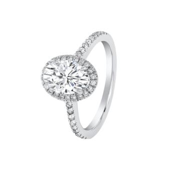 Gaia Revelation 18k White Gold Diamond Ring