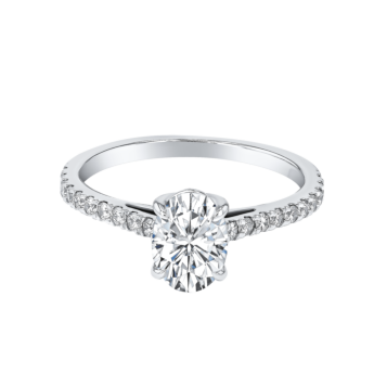 Gaia Revelation 18k White Gold Diamond Ring