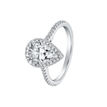 Gaia Revelation 18k White Gold Diamond Ring