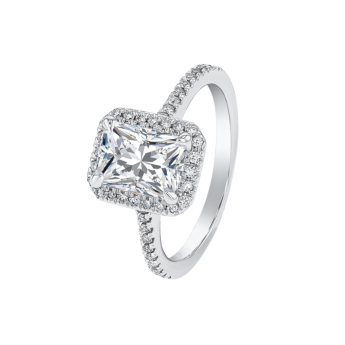 Gaia Revelation 18k White Gold Diamond Ring