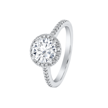Gaia Revelation 18k White Gold Diamond Ring