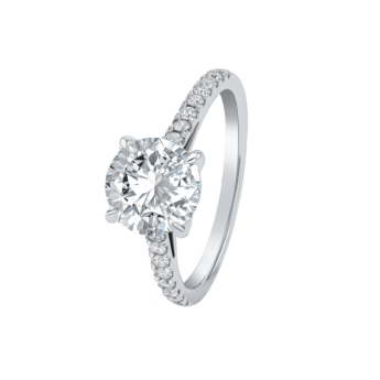 Gaia Revelation 18k White Gold Diamond Ring