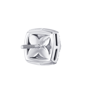 Gaia Revelation 18k White Gold Diamond Earrings