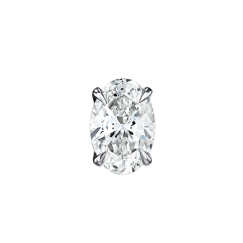 Gaia Brilliant Diamond Earrings in 18k White Gold