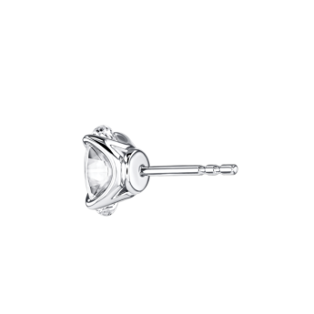 Gaia Brilliant Diamond Earrings in 18k White Gold