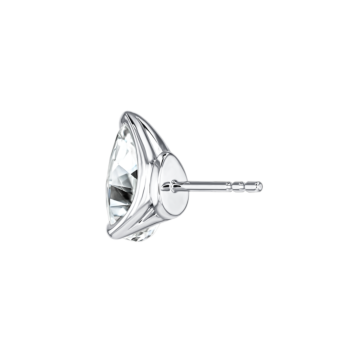 Gaia Brilliant Diamond Earrings in 18k White Gold