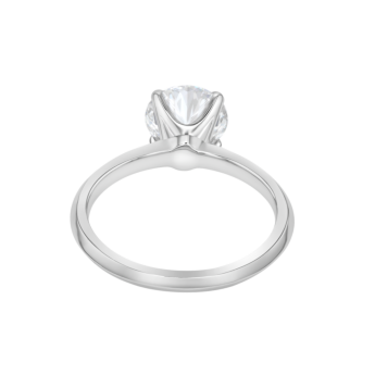 Gaia Brilliant 2 Carat Lab-Grown Diamond EngagementRing 18K White Gold 