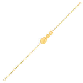 سوار هارموني من الذهب الأصفر عيار 22 قيراط