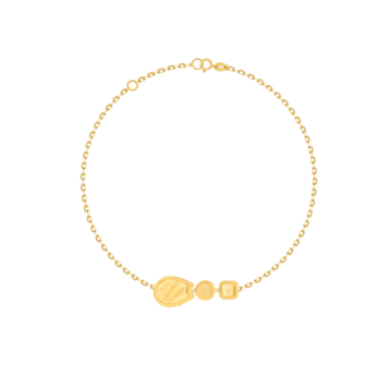 سوار هارموني من الذهب الأصفر عيار 22 قيراط