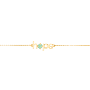 Hope Bracelet in 14K Gold