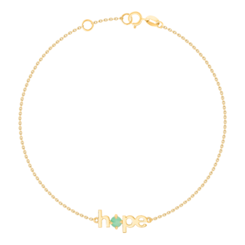 Hope Bracelet in 14K Gold