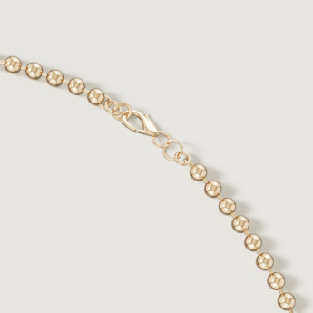 قلادة كيكو غلو لونا من لؤلؤ المياه العذبة والذهب عيار 18 قيراط