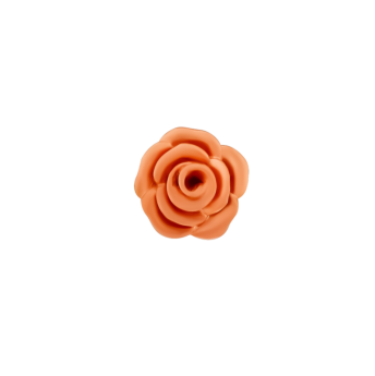 أقراط لا ناتور روز من الذهب الأصفر والوردي عيار 18 قيراط