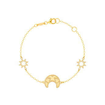 LaNature Cosmo 18k Yellow Gold Bracelet