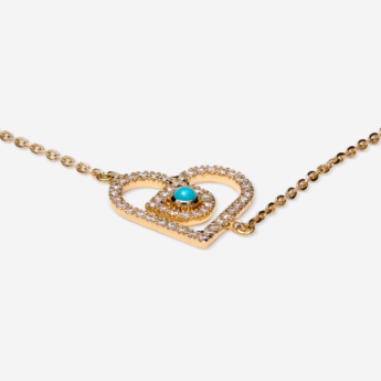 Love By Damas 18K Yellow Gold Turquoise And Diamond Bracelet