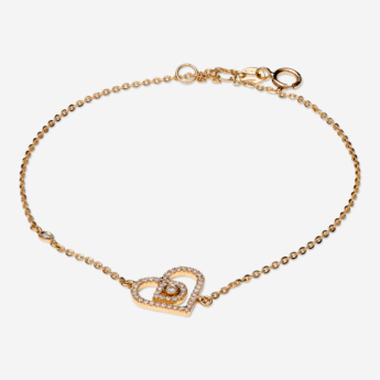 Love By Damas 18K Yellow Gold Diamond Bracelet