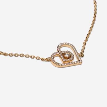 Love By Damas 18K Yellow Gold Diamond Bracelet