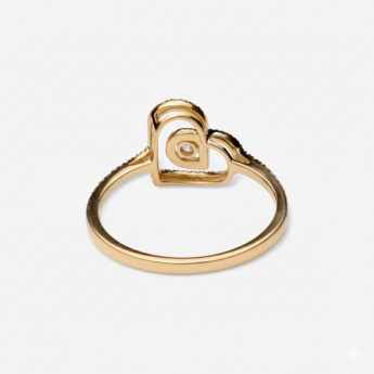 Love By Damas 18K Yellow Gold Diamond Ring