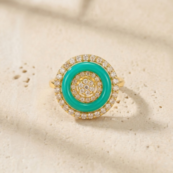 Legacy Ring in 22K Gold.