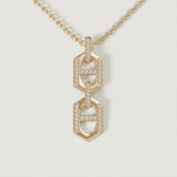 Links DD Iconica 18k Yellow Gold Necklace