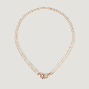 Links Forever Linked 18k Yellow Gold Diamond Necklace