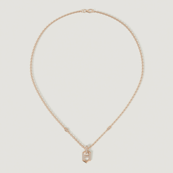Links DD Iconica 18k Yellow Gold Diamond Necklace