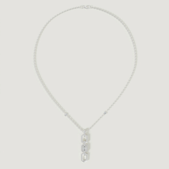 Links Luminara 18k White Gold Diamond Necklace