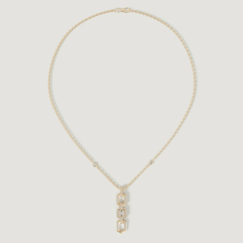 Links Luminara 18k Yellow Gold Diamond Necklace