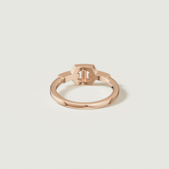 Links DD Iconica 18k Rose Gold Diamond Ring