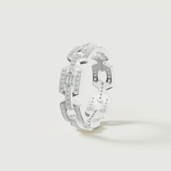 Links Luminara 18k White Gold Diamond Ring