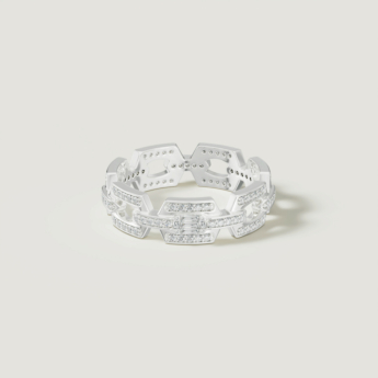 Links Luminara 18k White Gold Diamond Ring