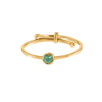 Children's Jewellery Ara Emerald May Birthstone Ring               